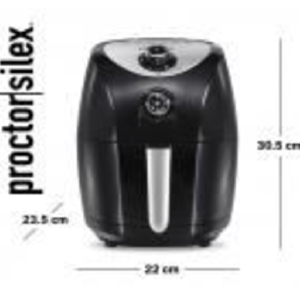 FREIDORA DE AIRE PROCTOR SILEX 35055 NEGRA 2.2 LITROS