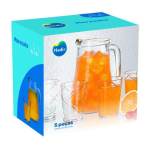 JUEGO JARRA Y 4 VASOS MARACATU