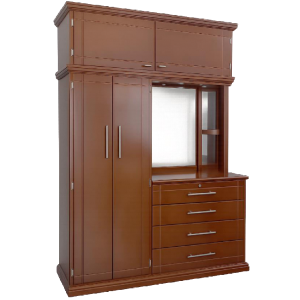 ROPERO MADERA CLOSET MALETERO C25