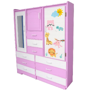 ROPERO MADERA INFANTIL MEDIANO