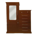 ROPERO Y TOCADOR CRUCITA